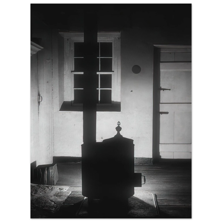 Charles Sheeler - Doylestown Houseâ€â€The Stove - 1917 75x100 cm / 30x40inches Fine Art Poster