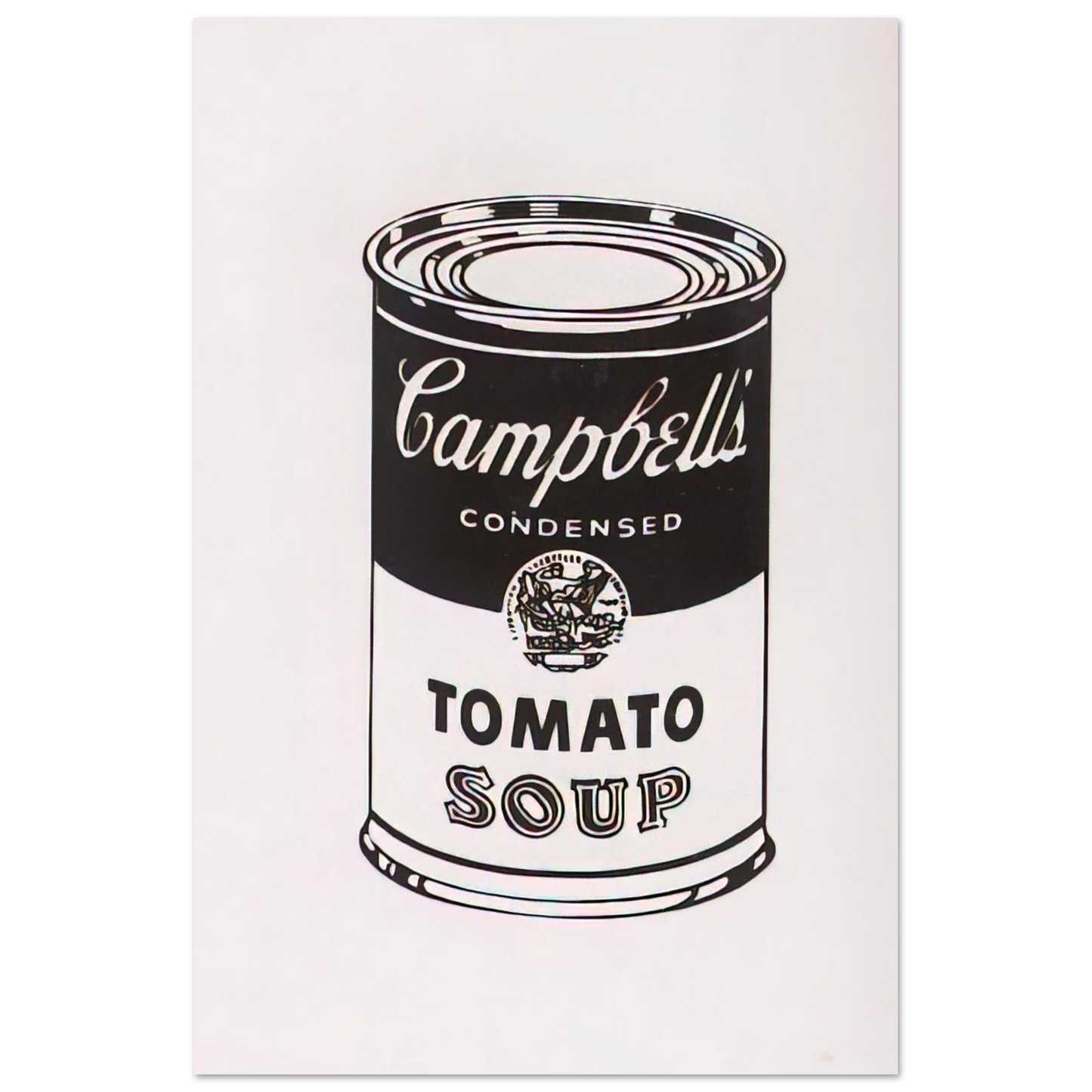 Andy Warhol - Campbell's Soup Can Tomato -Retrospective Series Fine Art Poster
