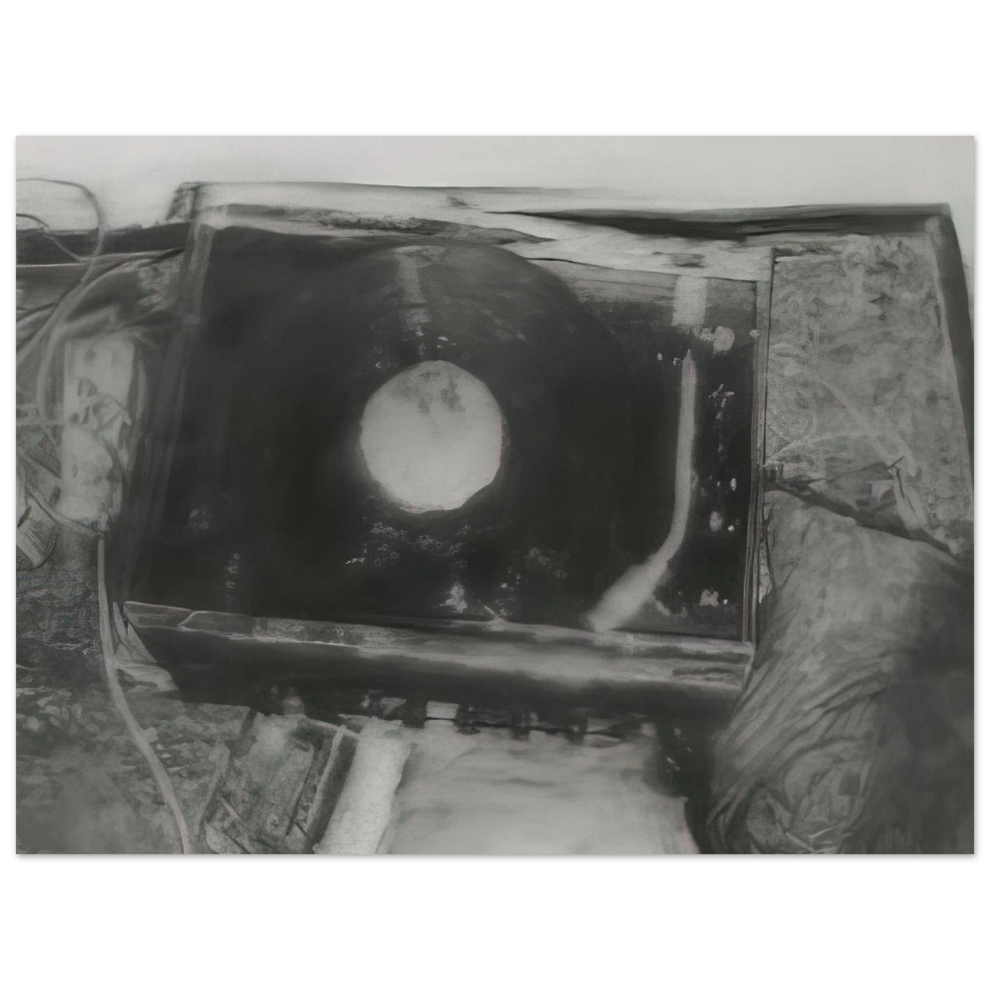 Gerhard Richter - RECORD PLAYER 1988 75x100 cm / 30x40inches Fine Art Poster
