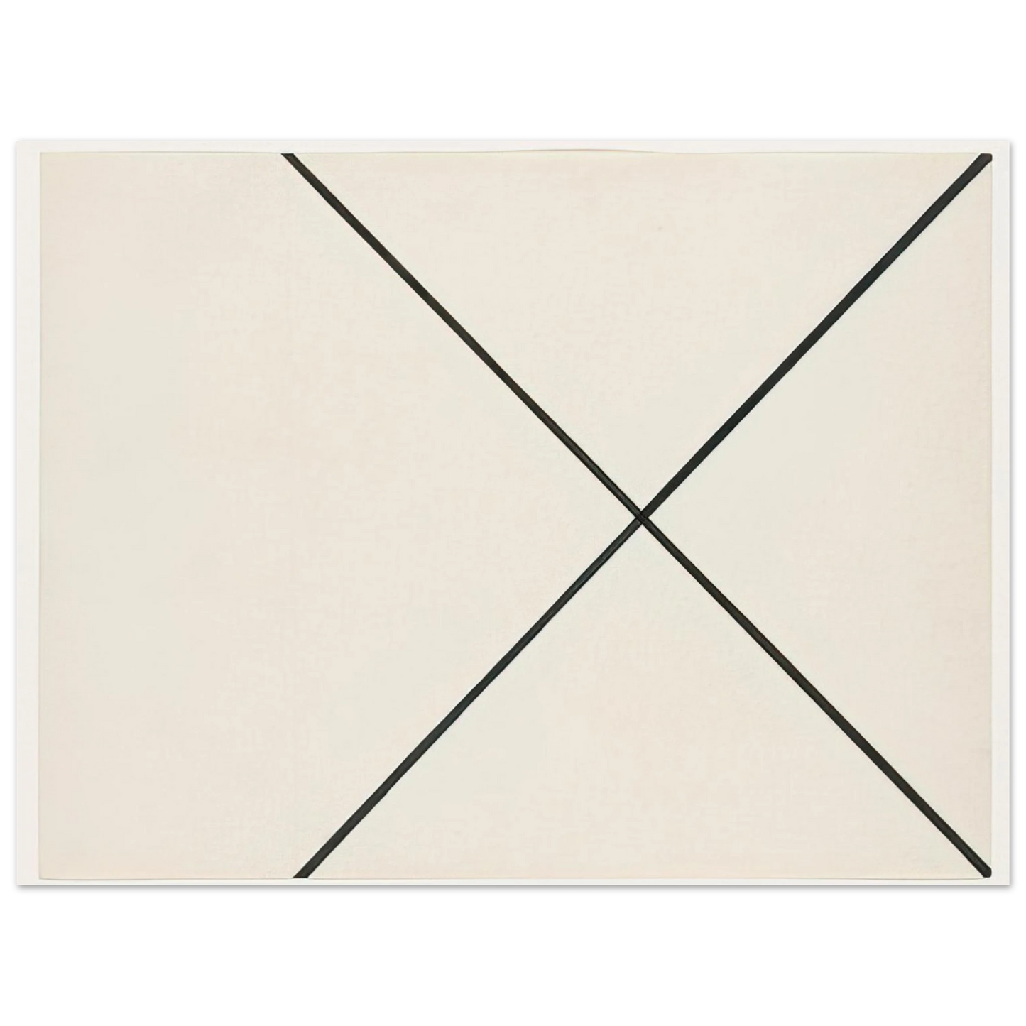 Ellsworth Kelly - Diagonal Lines 75x100 cm / 30x40inches Fine Art Poster