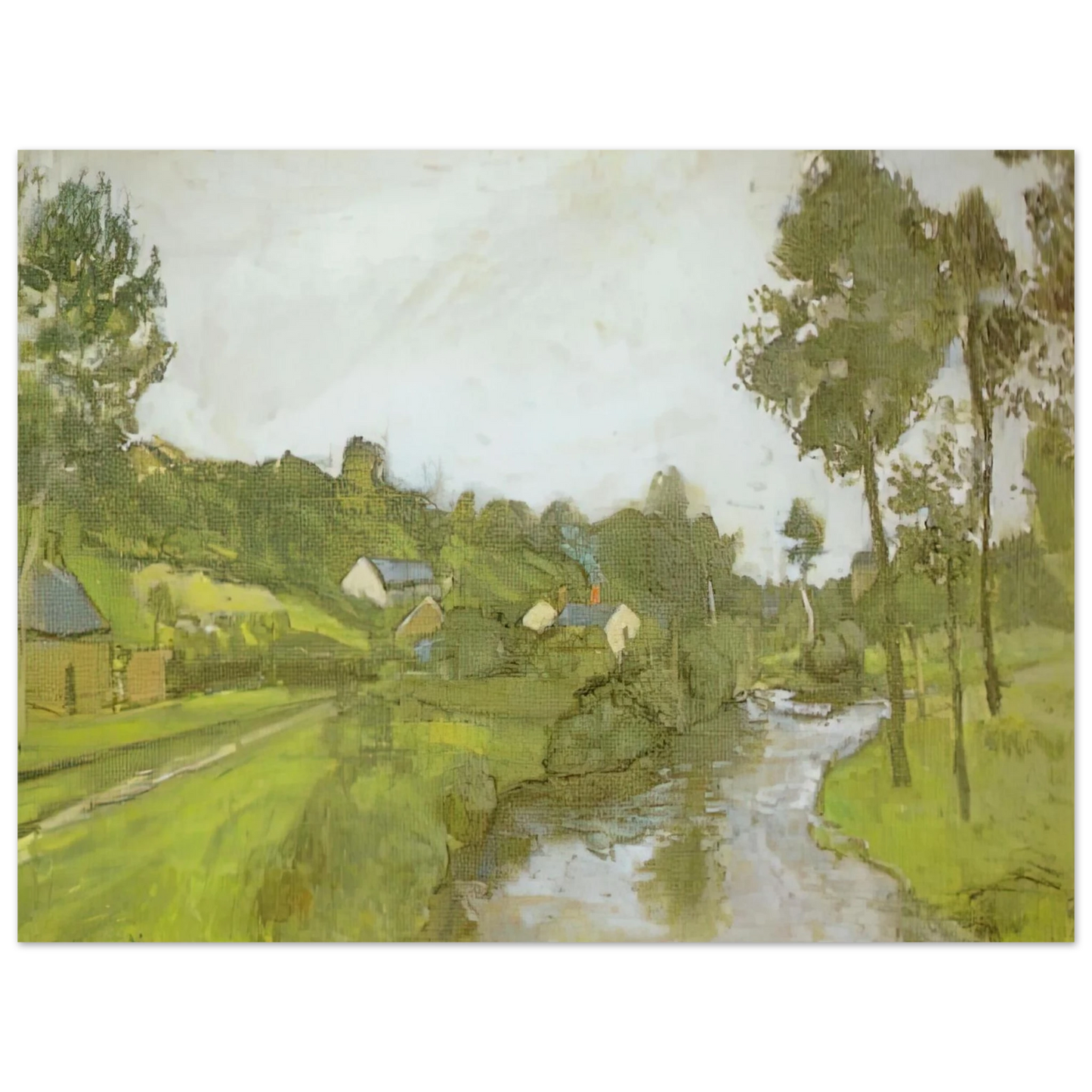Henri Matisse - LANDSCAPE LESQUIELLES ST GERMAIN 1903 75x100 cm / 30x40inches Fine Art Poster
