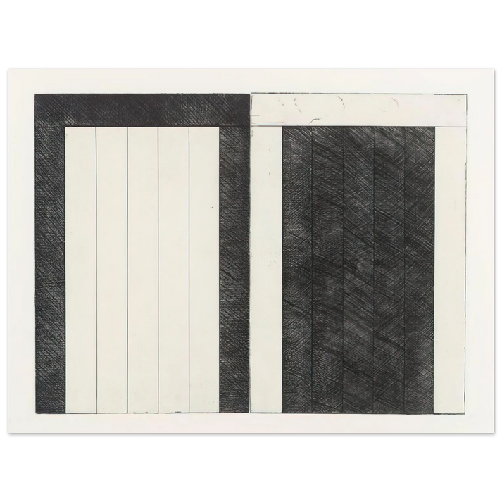 Brice Marden - For Caroline - 1977 75x100 cm / 30x40inches Fine Art Poster