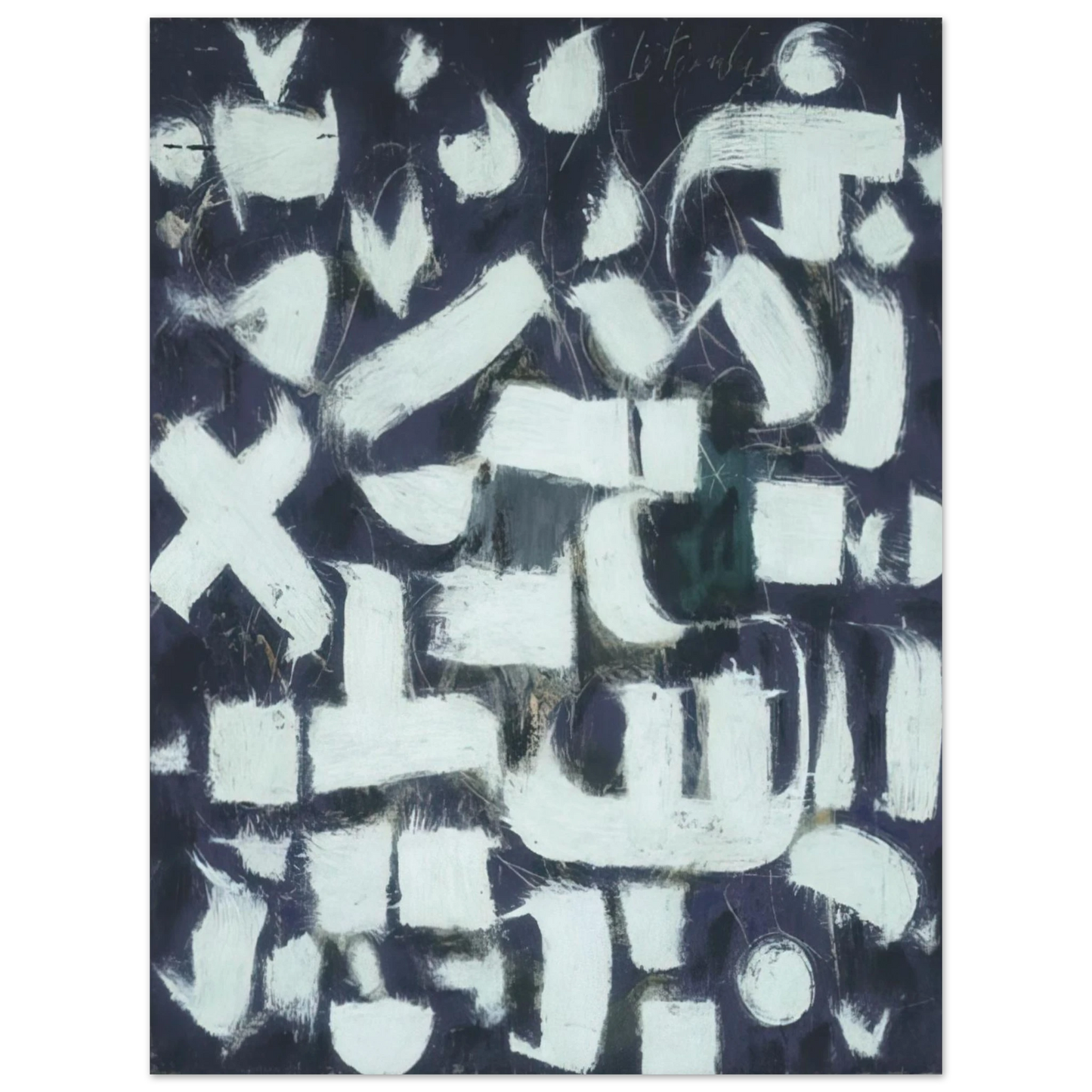 Bradley Walker Tomlin - Number 14 - 1949 75x100 cm / 30x40inches Fine Art Poster