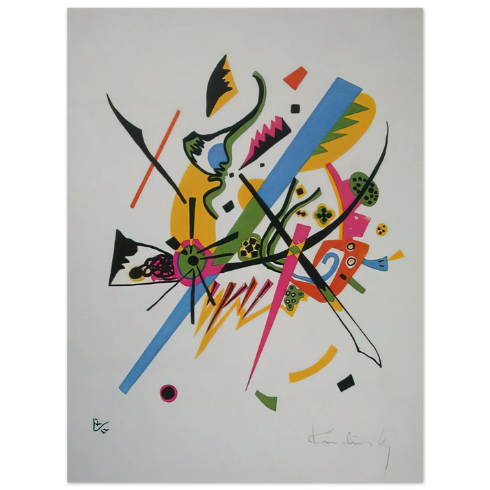 Wassily Kandinsky - SMALL WORLDS 1922 75x100 cm / 30x40inches Fine Art Poster
