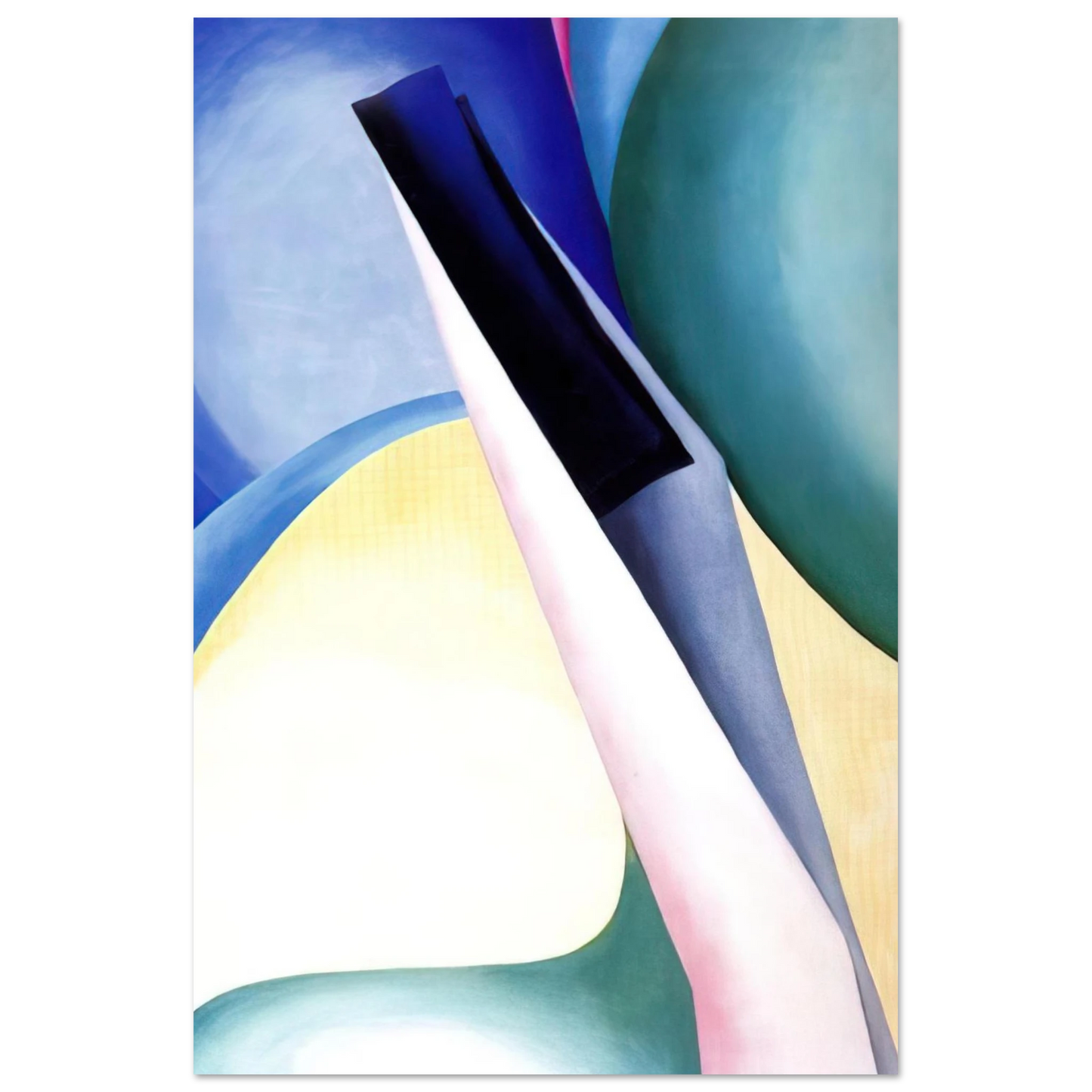 Georgia O'Keeffe - Black Spot No. 2 Fine Art Poster