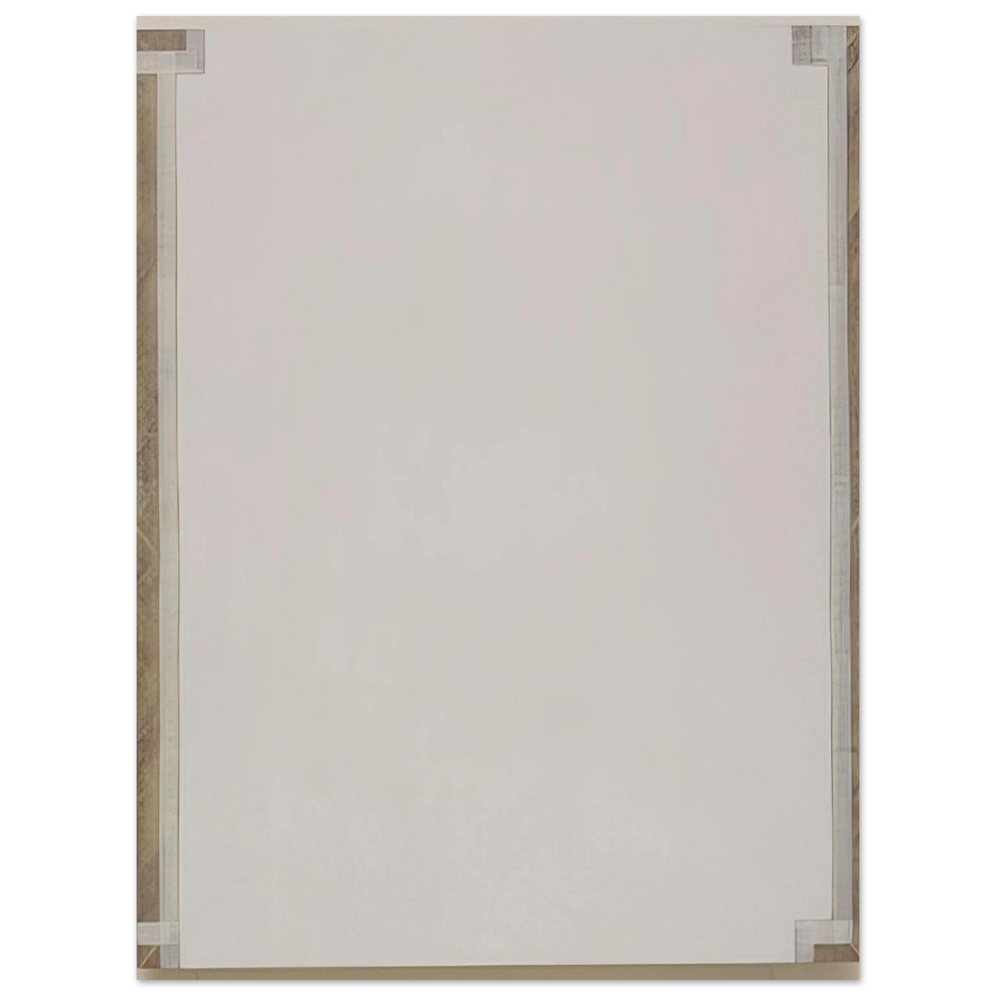 Robert Ryman - Record - 1983 75x100 cm / 30x40inches Fine Art Poster