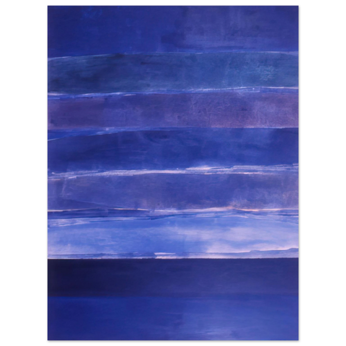 Ronnie Landfield - Ocean Love - 1981 75x100 cm / 30x40inches Fine Art Poster