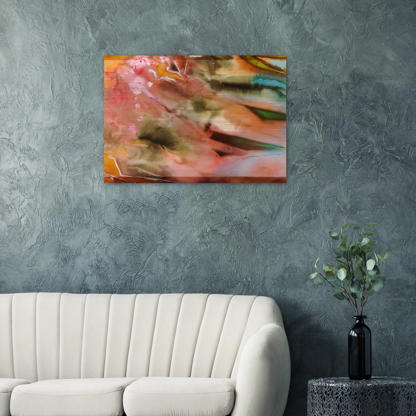 Loon - Sam Gilliam Brushed Aluminum Print - 70x100 cm / 28x40 inches | Sam Gilliam Aluminum Print | Sam Gilliam Prints