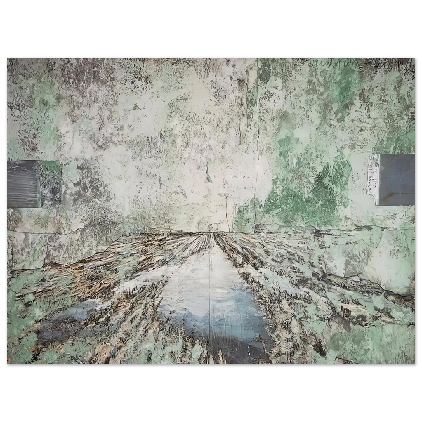 Anselm Kiefer - THE LAND OF THE TWO RIVERS ZWEISTROMLAND 1995 75x100 cm / 30x40inches Fine Art Poster