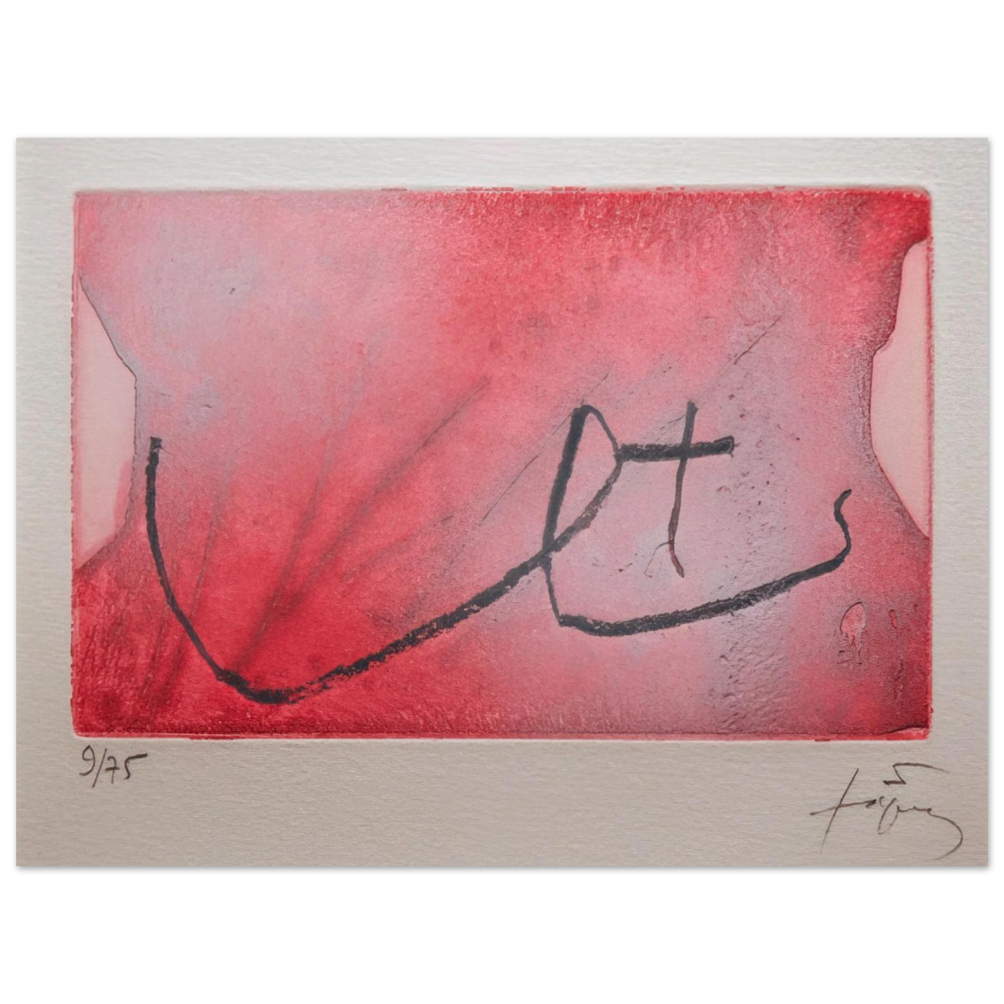 Antoni Tapies - SEINS 1984 75x100 cm / 30x40inches Fine Art Poster