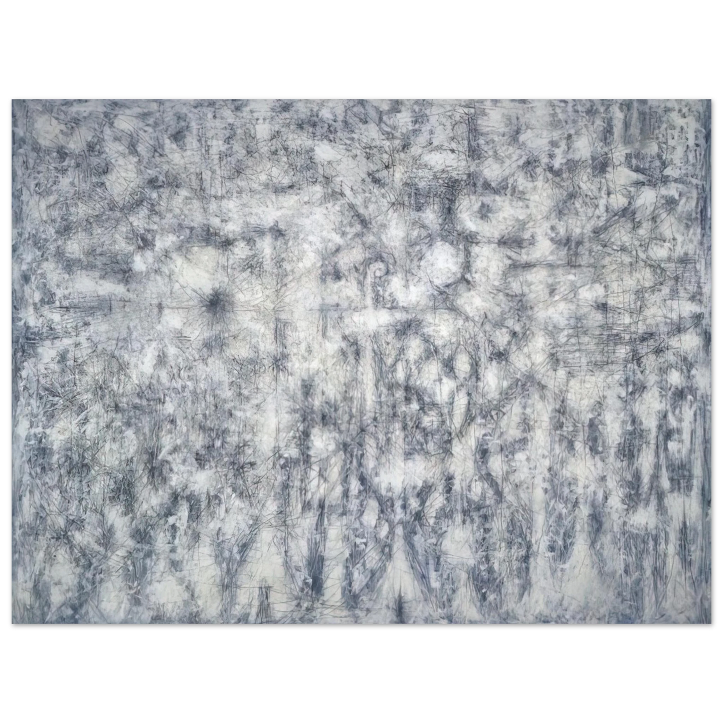 Richard Pousette-Dart - White Garden - 1951 75x100 cm / 30x40inches Fine Art Poster
