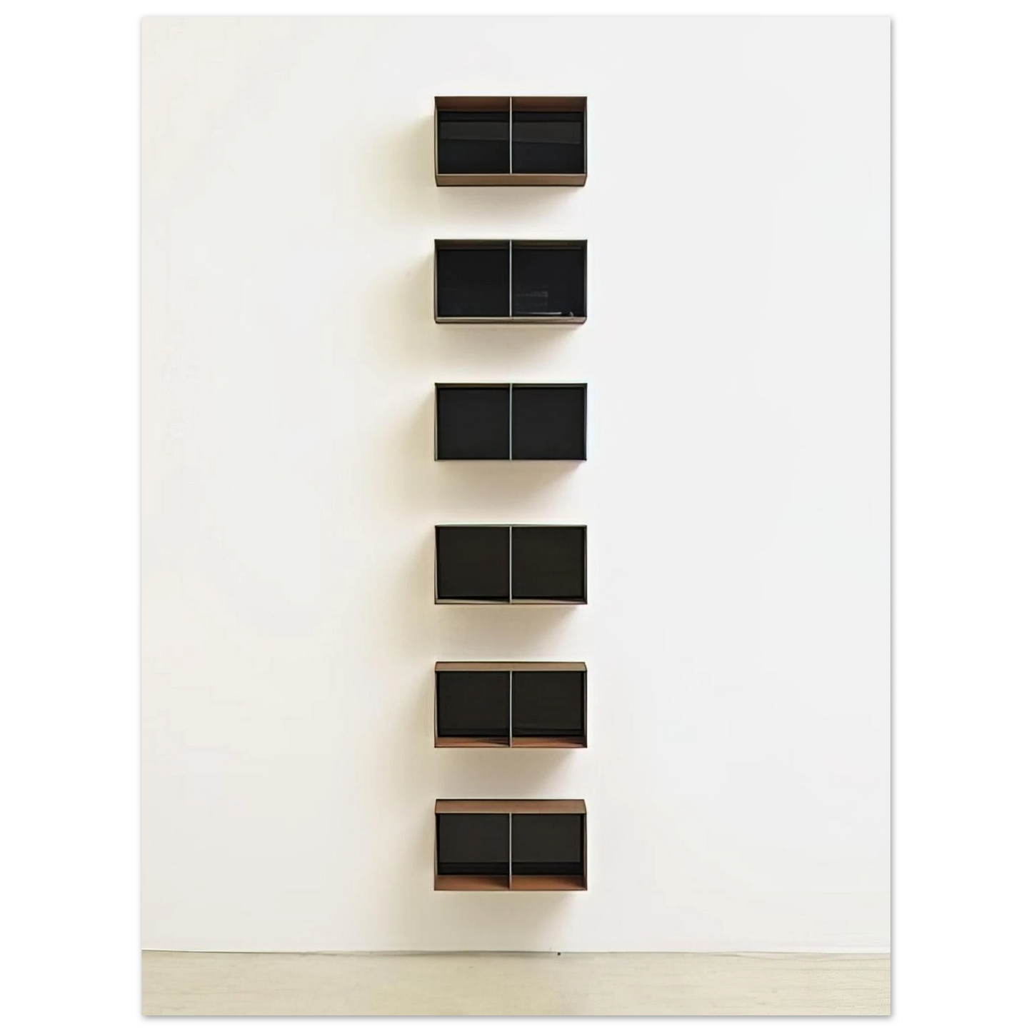 Donald Judd - Untitled JUDDO0544 - 1990 75x100 cm / 30x40inches Fine Art Poster