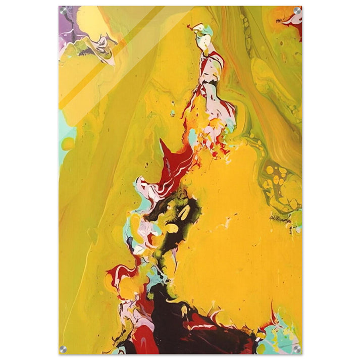 Untitled SFP86-165 - Sam Francis Acrylic Print - 70x100 cm / 28x40″ inches