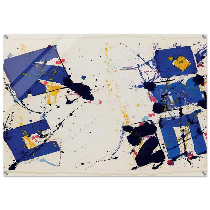 Untitled EXP-SF-09-17-78 - Sam Francis Acrylic Print - 70x100 cm / 28x40″ inches | Sam Francis Wall Art | Sam Francis Prints