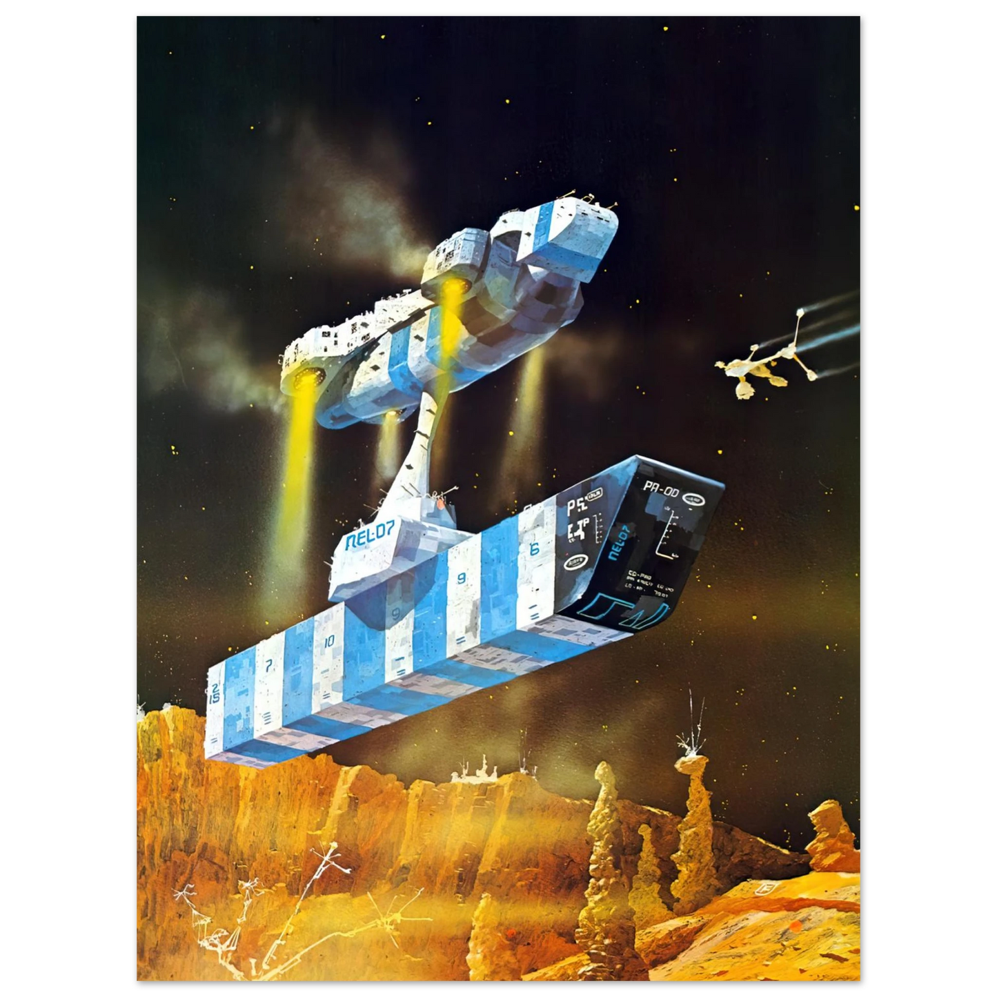 Chris Foss - Chris Foss 75x100 cm / 30x40inches Fine Art Poster