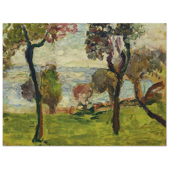 Henri Matisse - PAYSAGE 1898 75x100 cm / 30x40inches Fine Art Poster