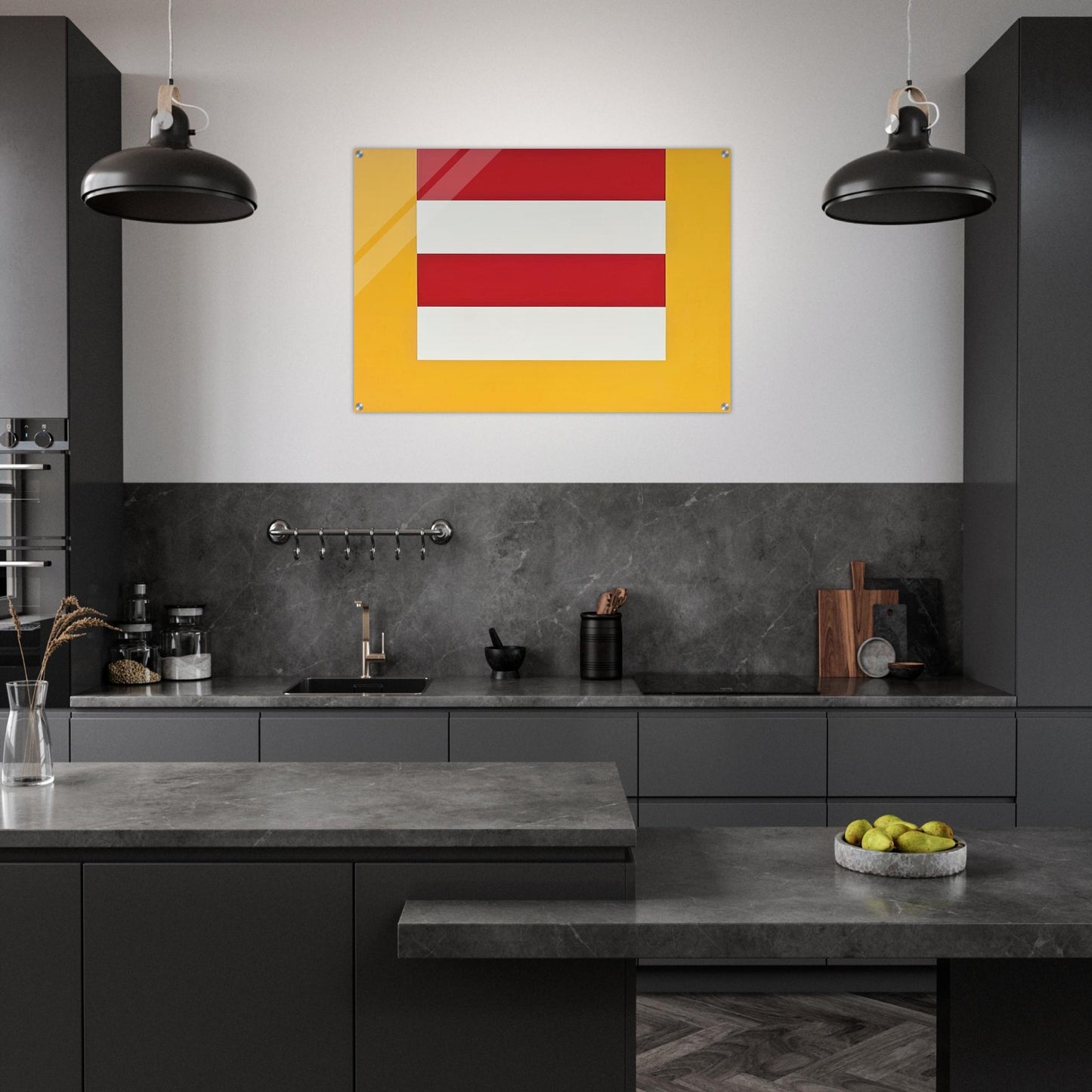 #14 - 1965 - Karl Benjamin Acrylic Print - 70x100 cm / 28x40″ inches