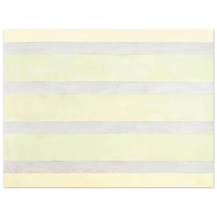 Agnes Martin - Untitled #11 75x100 cm / 30x40inches Fine Art Poster