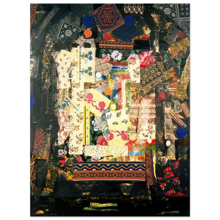 Miriam Schapiro - Window on Montana - PD Pattern and Decoration 75x100 cm / 30x40inches Fine Art Poster