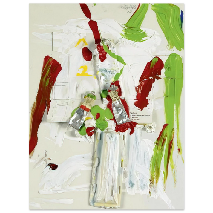 Dieter Roth - Untitled - 1978 75x100 cm / 30x40inches Fine Art Poster