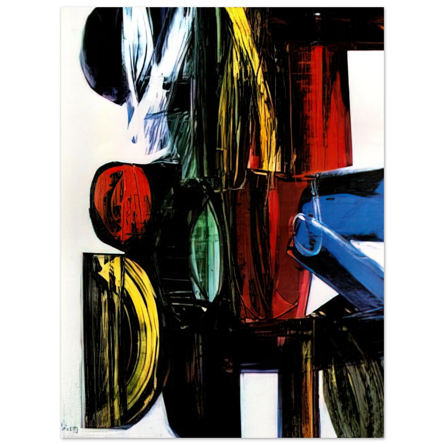 Joao Vieira - Anagrama - 1973 75x100 cm / 30x40inches Fine Art Poster