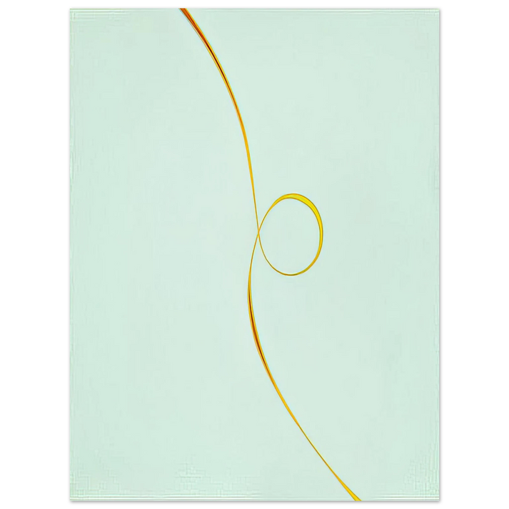 Lorser Feitelson - Untitled February - 1970 75x100 cm / 30x40inches Fine Art Poster