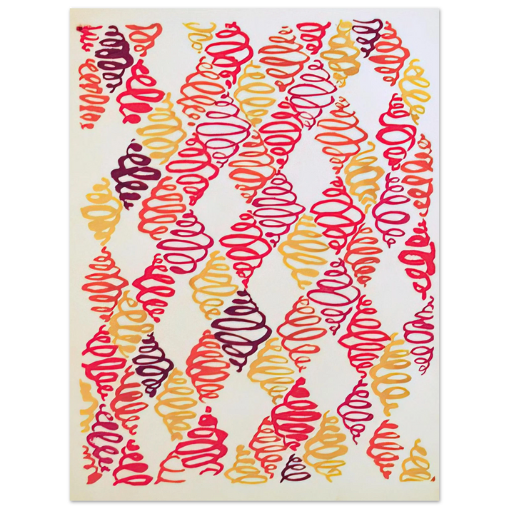 Sonia Delaunay - COMPOSITION 32 75x100 cm / 30x40inches Fine Art Poster