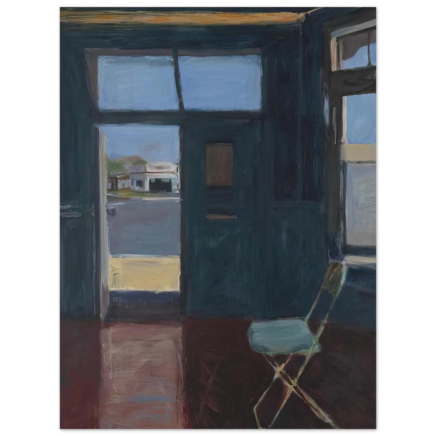 Richard Diebenkorn - Interior with Doorway 75x100 cm / 30x40inches Fine Art Poster