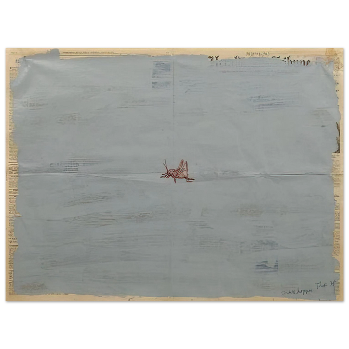 Paul Thek - Grasshopper - 1975 75x100 cm / 30x40inches Fine Art Poster