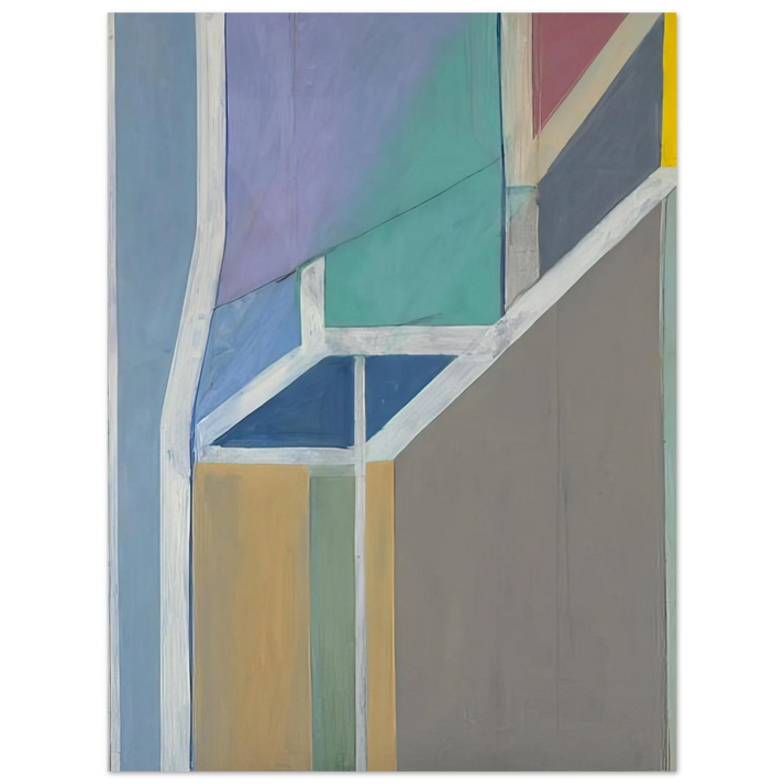 Richard Diebenkorn - Ocean Park #19 75x100 cm / 30x40inches Fine Art Poster