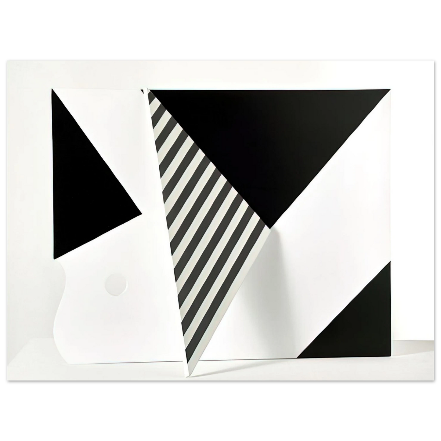 Omar Rayo - Untitled - 2009 75x100 cm / 30x40inches Fine Art Poster