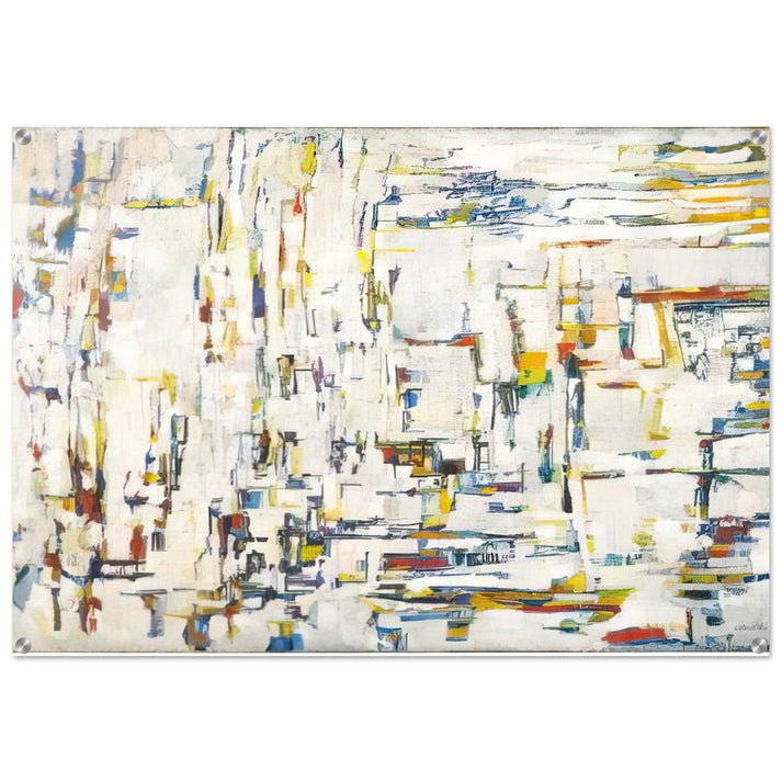 Untitled - 1995 - Maria Helena Vieira da Silva Acrylic Print - 70x100 cm / 28x40″ inches | Maria Helena Vieira da Silva Wall Art | Maria Helena Vieira da Silva Prints