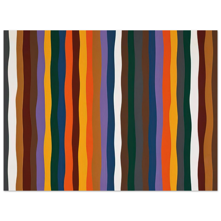 Karl Benjamin - #20 - 1977 75x100 cm / 30x40inches Fine Art Poster