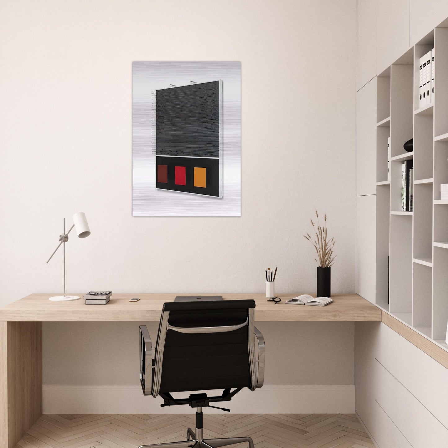 TES GRANDES Y PEQUENAS 1999 - Jesus Rafael Soto Brushed Aluminum Print - 70x100 cm / 28x40 inches | Jesus Rafael Soto Aluminum Print | Jesus Rafael Soto Prints