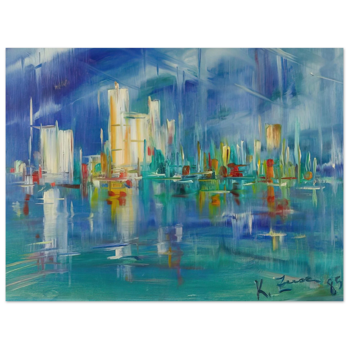 Konrad Zuse - Untitled - 1985 75x100 cm / 30x40inches Fine Art Poster