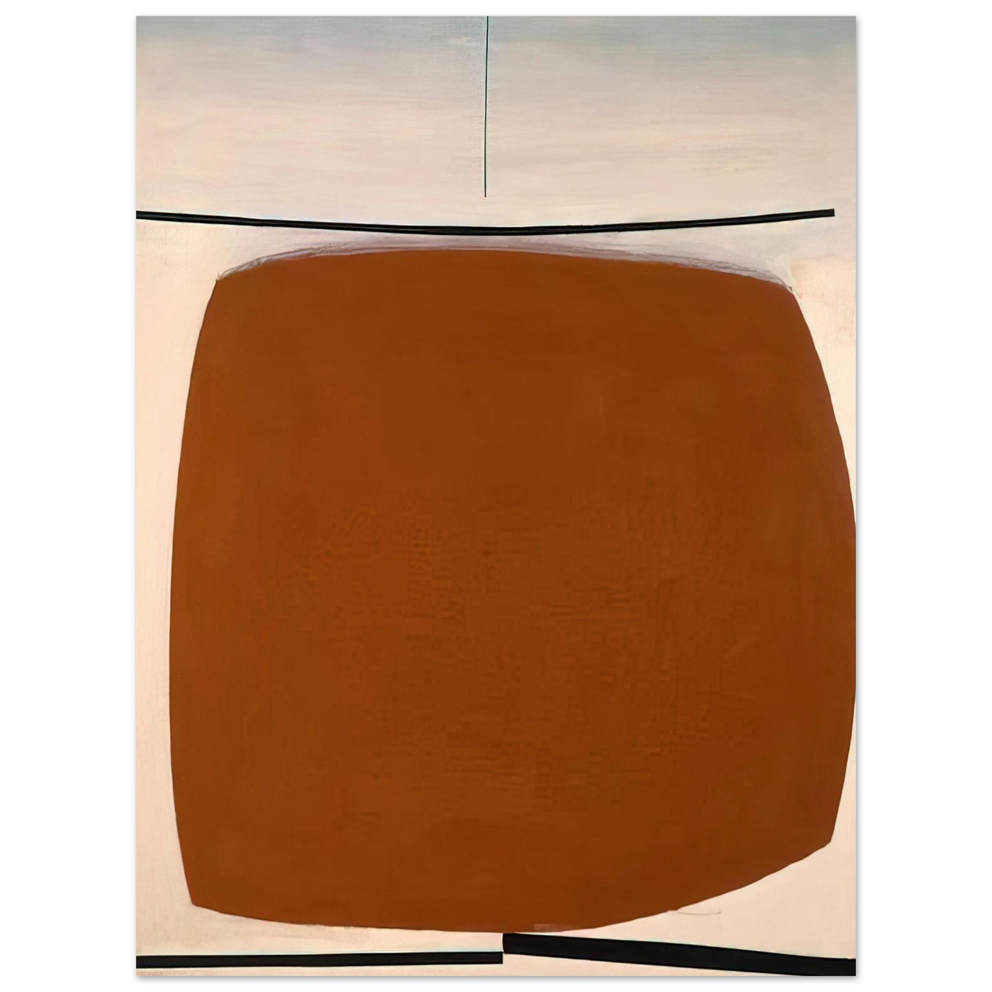Victor Pasmore - Yellow Abstract - 1961 75x100 cm / 30x40inches Fine Art Poster