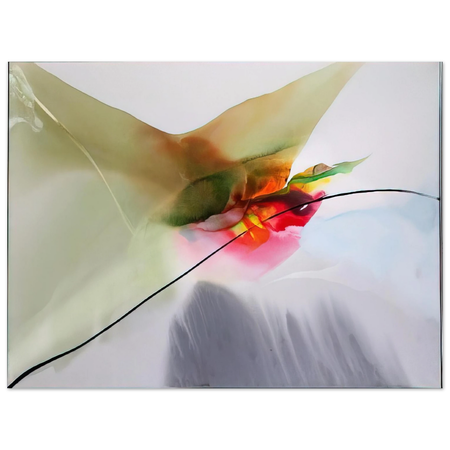 Paul Jenkins - Phenomena Sung Mantle 75x100 cm / 30x40inches Fine Art Poster