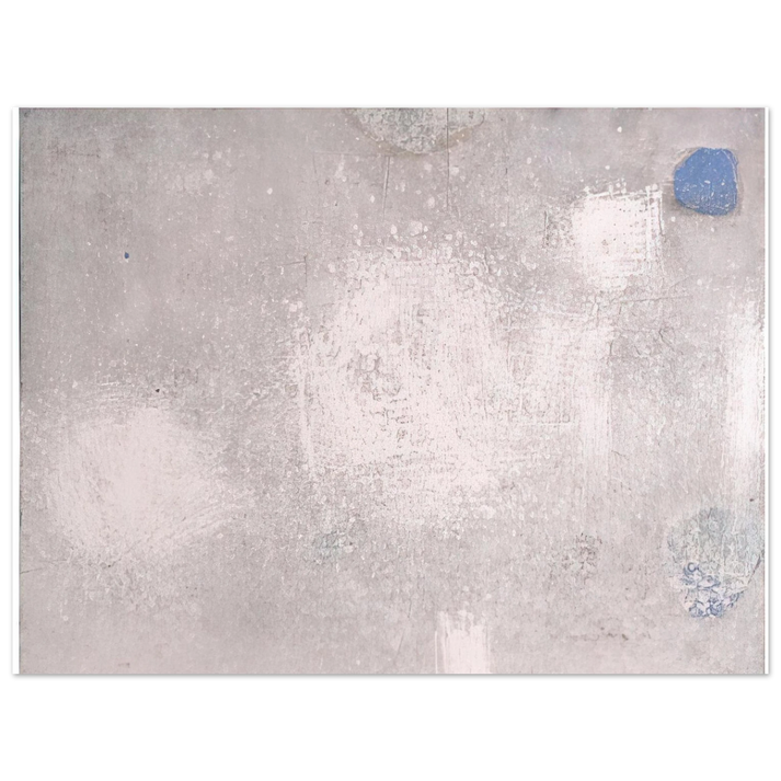 Luis Feito - ABSTRACTO EN GRISES Y AZULES 1956 75x100 cm / 30x40inches Fine Art Poster