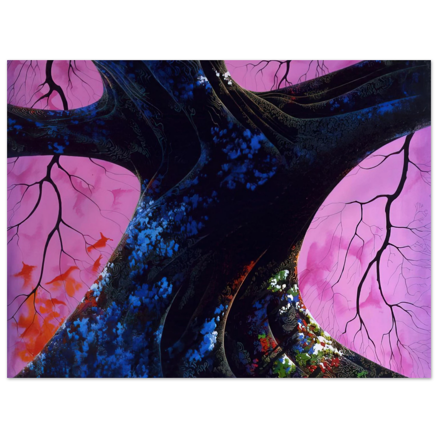 Eyvind Earle - Giant Oak 75x100 cm / 30x40inches Fine Art Poster