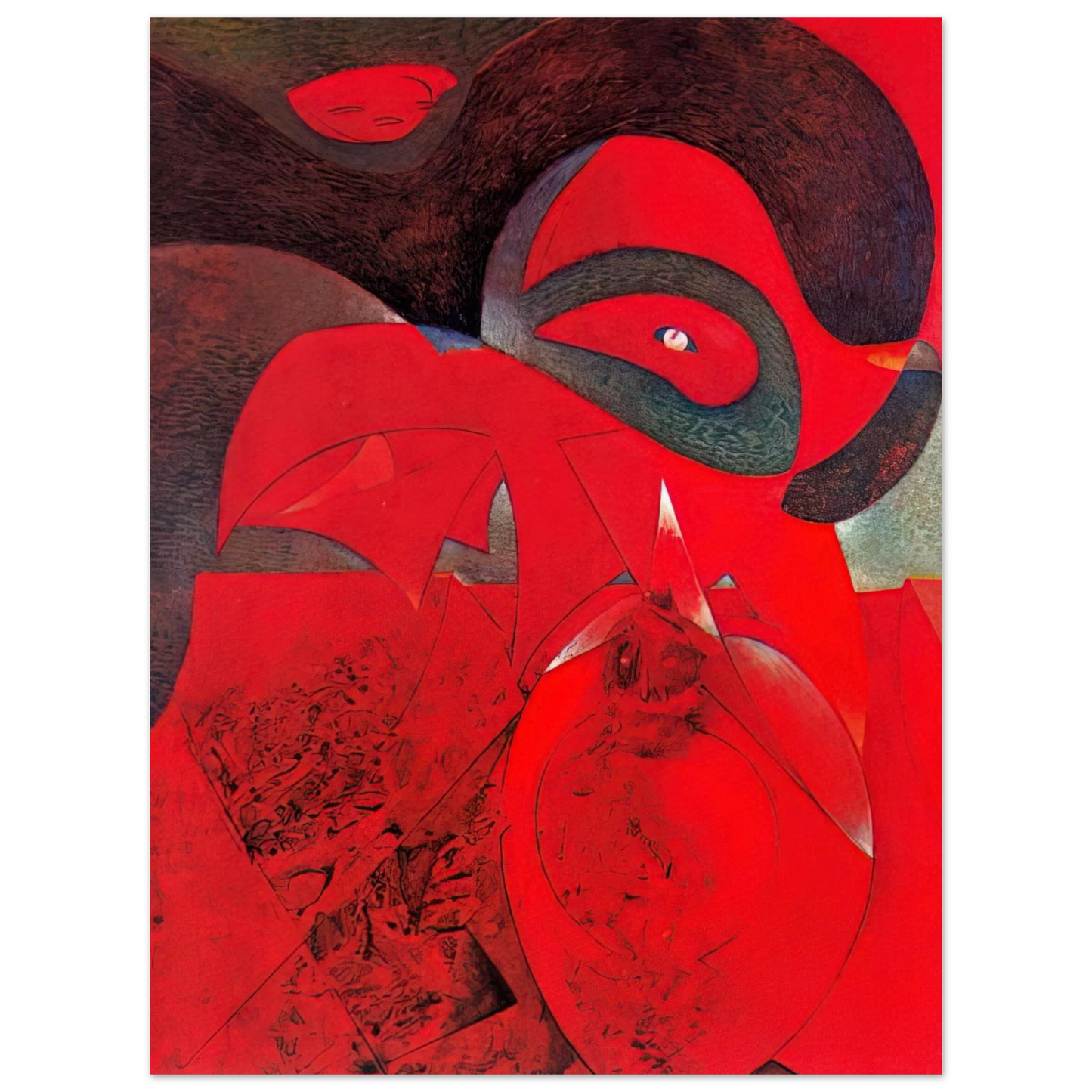 Max Ernst - Compendium of the History of the Universe 75x100 cm / 30x40inches Fine Art Poster