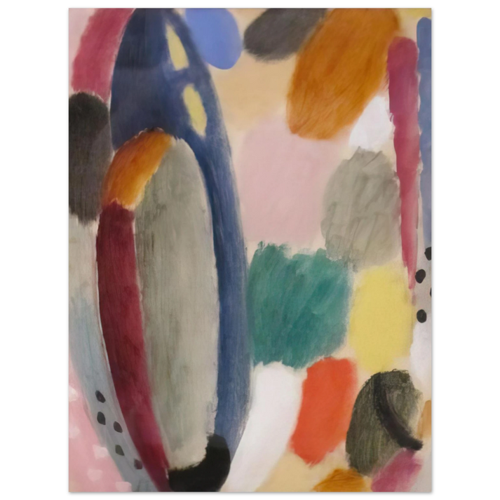 Alexej von Jawlensky - AUTUMN SOUND 1918 75x100 cm / 30x40inches Fine Art Poster