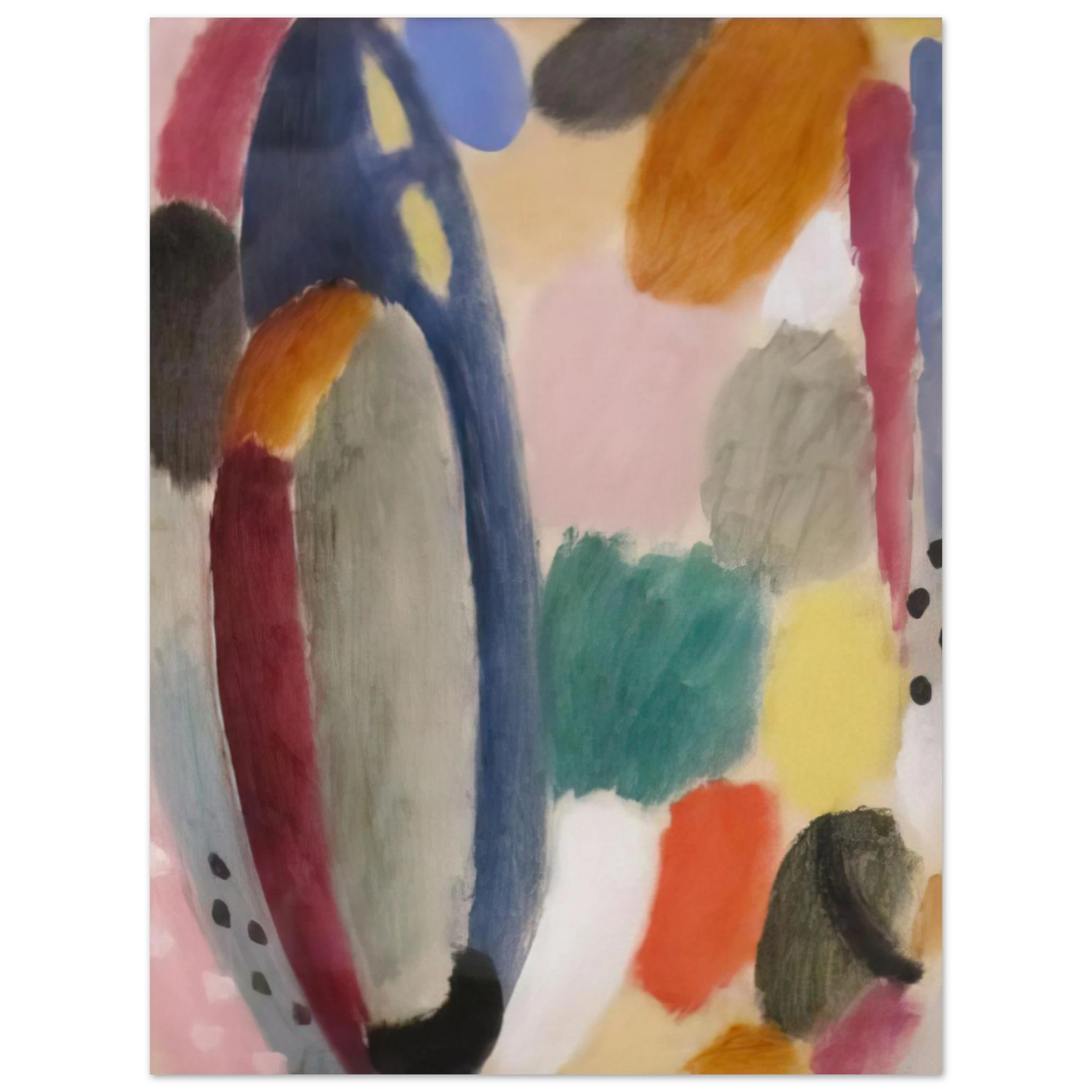 Alexej von Jawlensky - AUTUMN SOUND 1918 75x100 cm / 30x40inches Fine Art Poster