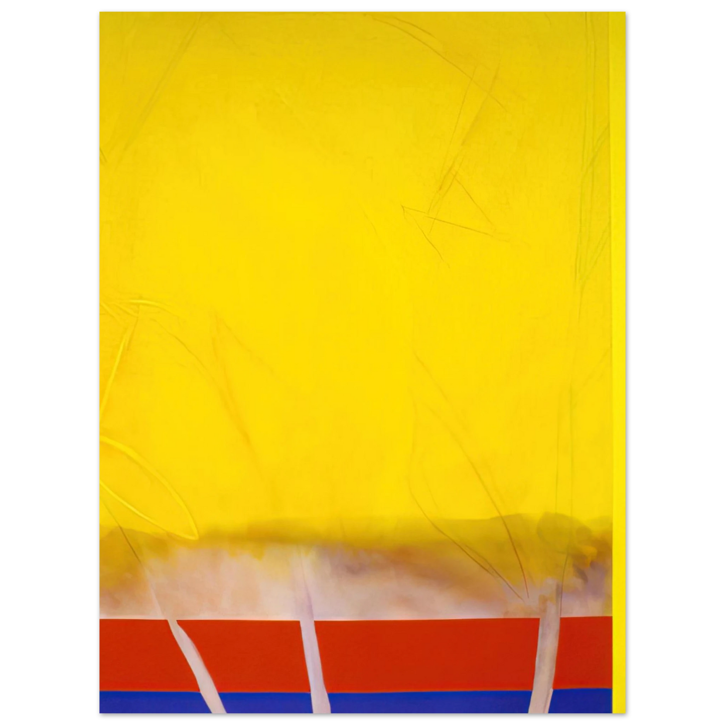 Ronnie Landfield - Edge Of Autumn - 1989 75x100 cm / 30x40inches Fine Art Poster