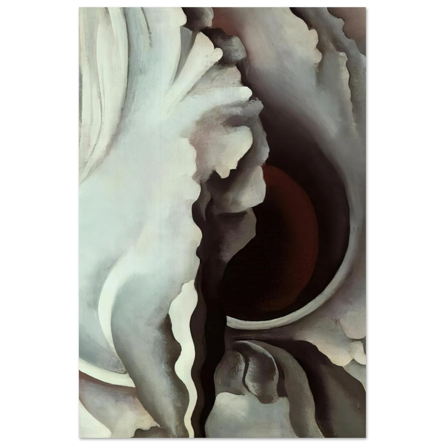 Georgia O'Keeffe - Black Iris Fine Art Poster