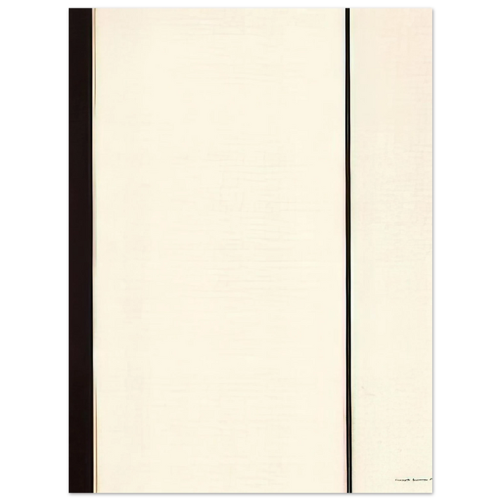 Barnett Newman - The Station of the Cross - Sixth Station 75x100 cm / 30x40inches Fine Art Poster