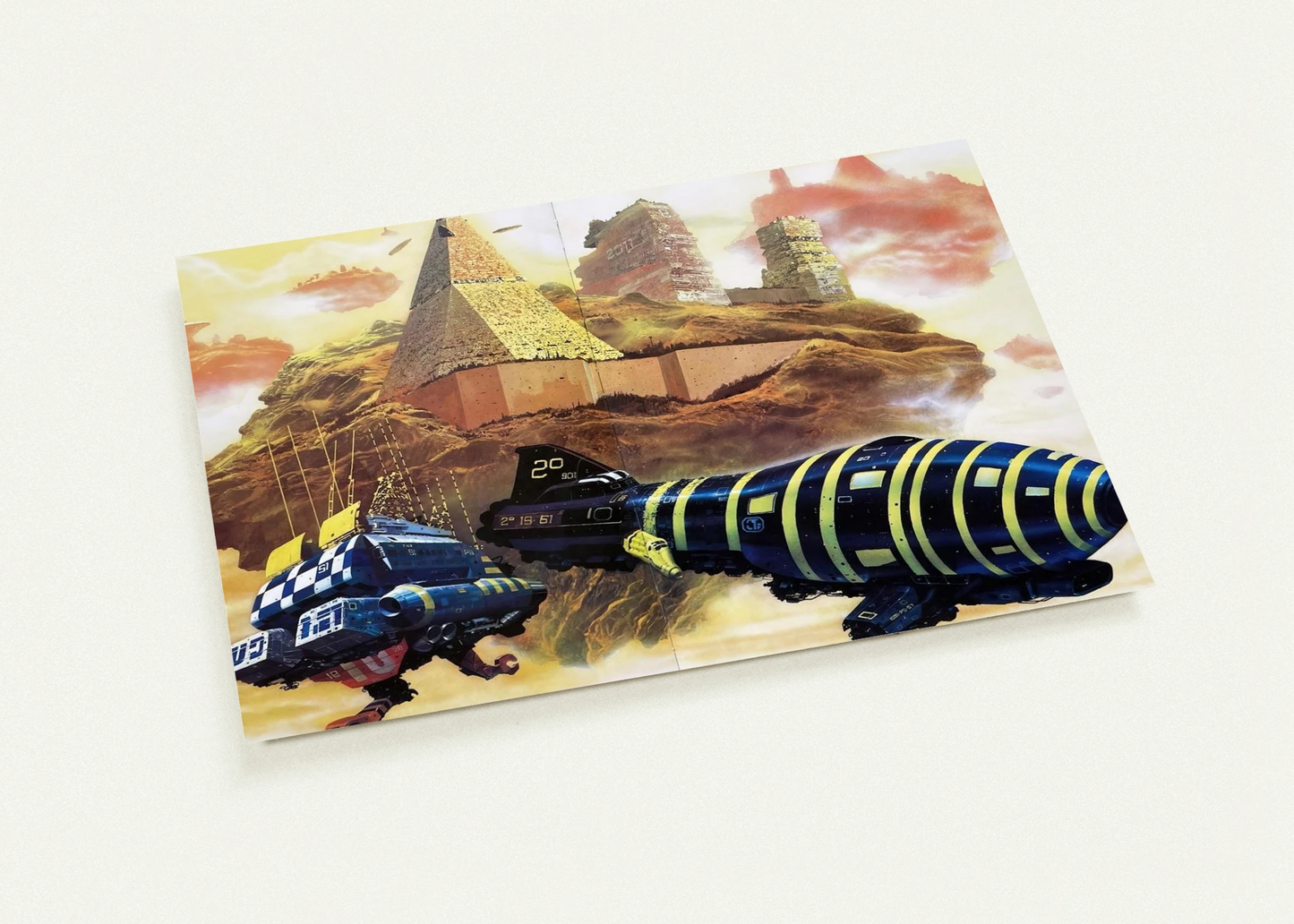 Chris Foss By Chris Foss Pack of 10 Post Cards | Chris Foss Post Cards | A6 (10.5 x 14.8 cm) - 4.1 x 5.8 inches
