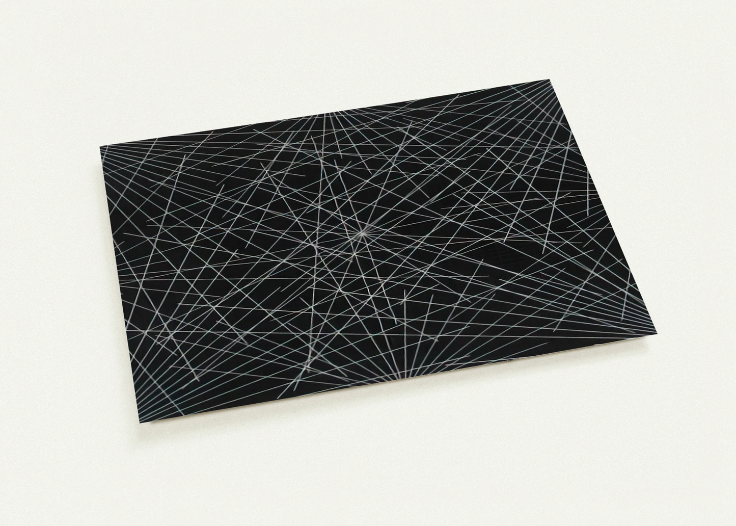 Lines From Corners, Sides the Centre, to Points on a Grid By Sol LeWitt Pack of 10 Post Cards | Sol LeWitt Post Cards | A6 (10.5 x 14.8 cm) - 4.1 x 5.8 inches