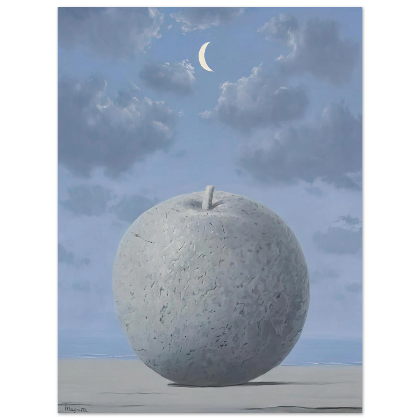 Rene Magritte - SOUVENIRS FROM TRAVEL 1963 75x100 cm / 30x40inches Fine Art Poster