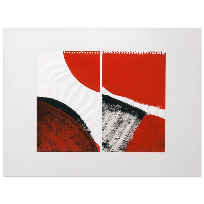 Blinky Palermo - Who knows the beginning and who knows the end II - 1976 75x100 cm / 30x40inches Fine Art Poster