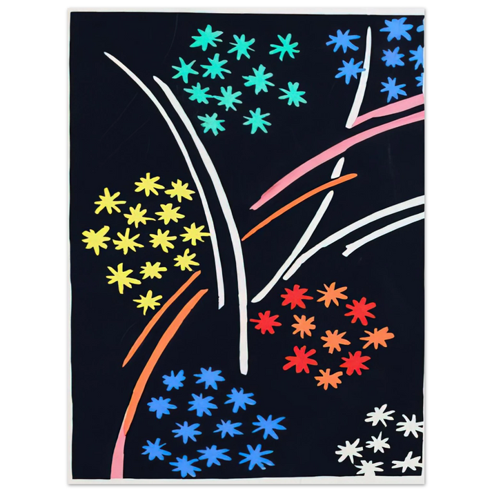 Sonia Delaunay - COMPOSITION 35 75x100 cm / 30x40inches Fine Art Poster